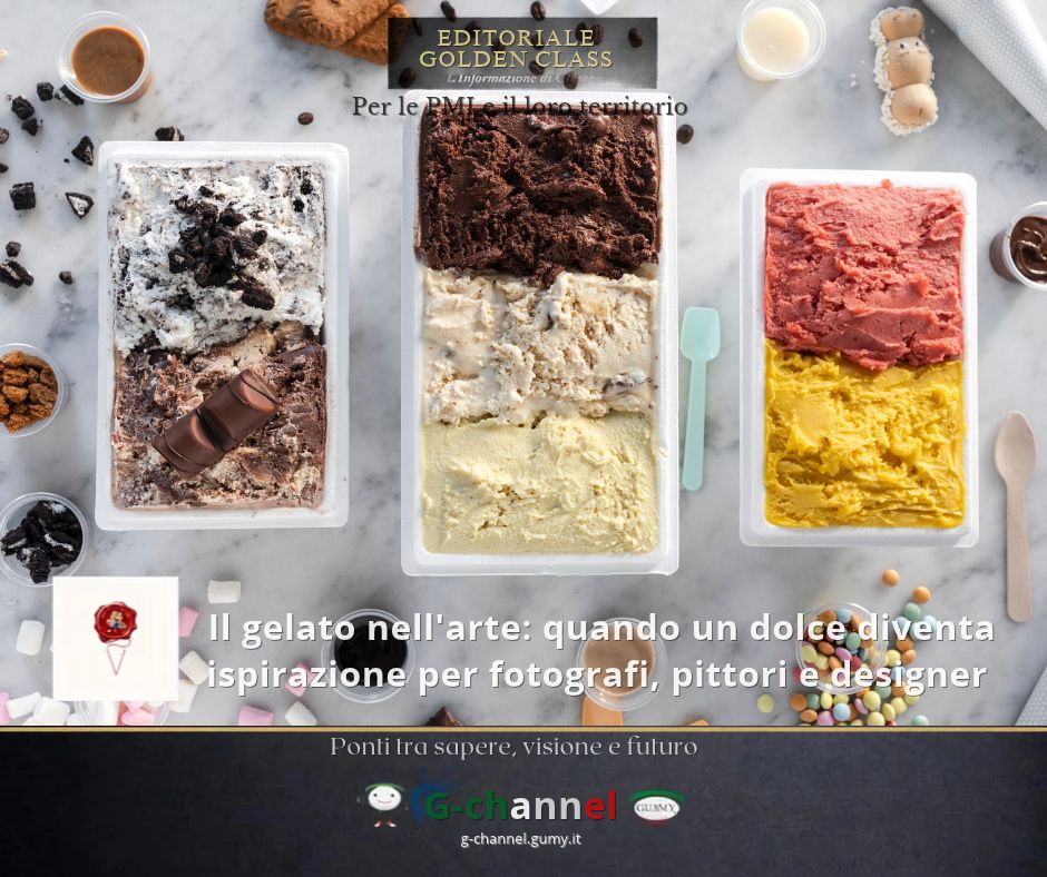 Il gelato nell'arte: quando un dolce diventa ispirazione per fotografi, pittori e designer